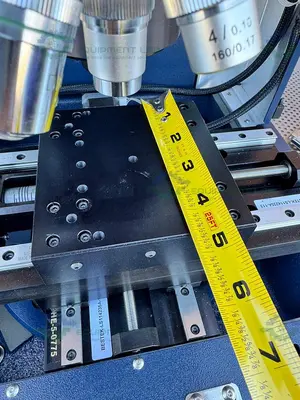 USED BRUKER APEX-110 UMT TURBOLAB UNIVERSAL MECHANICAL TESTER/MICROSCOPE