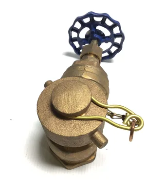 Nibco T-113-HC 1 1/2in Bronze Gate Valve Thread x Hose Thread 039923616609