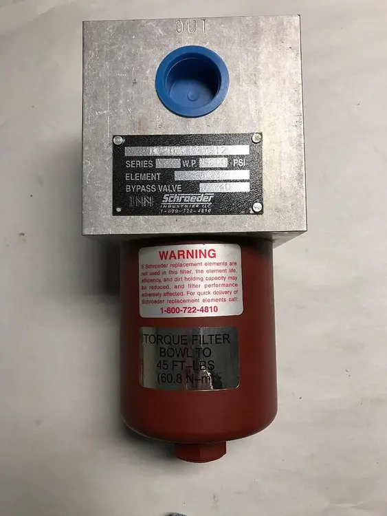 New | in-Stock SCHROEDER DF401CZ3PMS12 Filters Ohio US | Surplus Asset Holdings #1233672