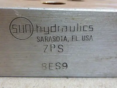 USED SUN HYDRAULICS ZPS 8ES9