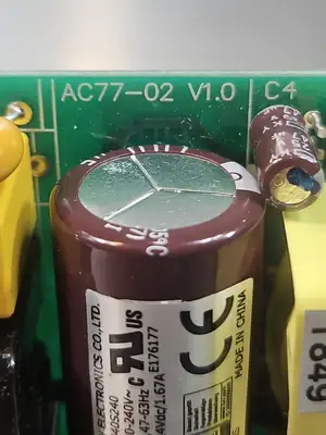 Unbranded AC77-02 V1.0 Powerr Supply Board Loc3C29