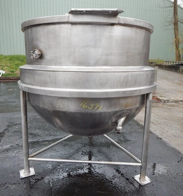 USED 300 GALLON  KETTLE BY JC PARDO 300 GALLON JC PARDO