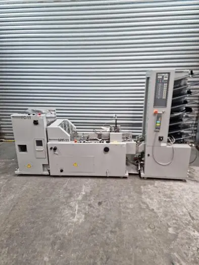 Used HORIZON STITCHER/FOLDER (SPF-11) & TRIMMER (FC-11) COLLATOR (MC-80) Saddle Stitchers Nevada US | Dawson Machinery #445560