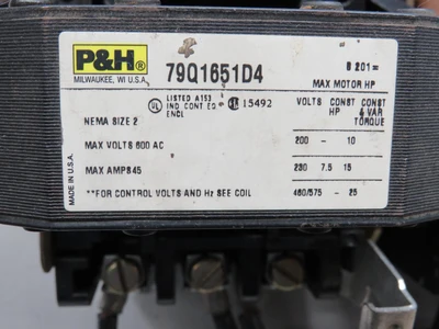 Used P&H _UNKNOWN_ Contact Blocks Texas US | OCO Industrial #1726626