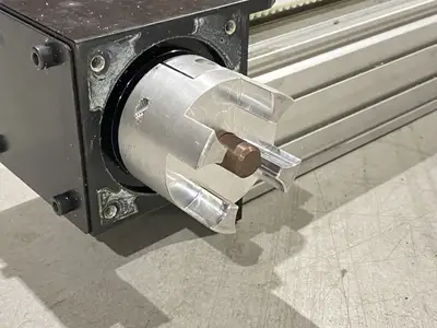 USED TOLOMATIC RODLESS BELT DRIVE ACTUATOR 43" STROKE