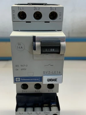 USED TELEMECANIQUE GV2-LE16