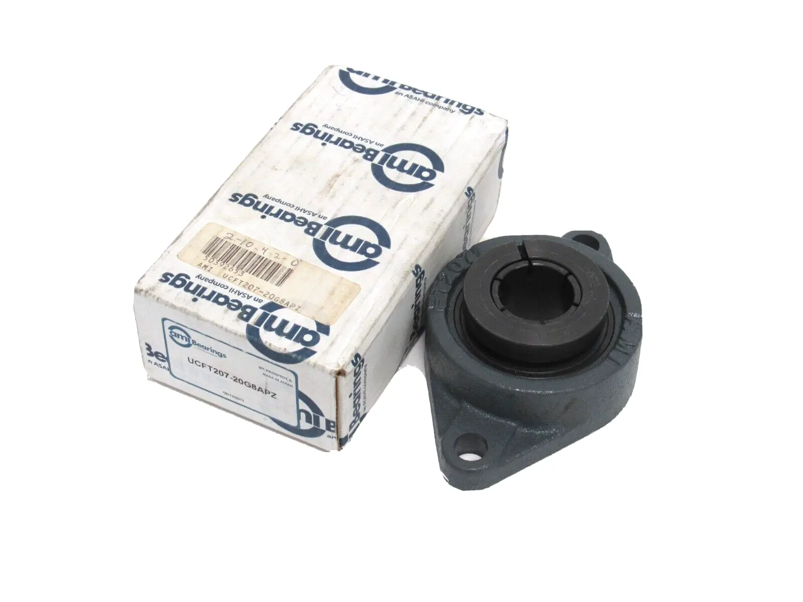 NEW AMI UCFT207-20G8APZ FLANGE 2-BOLT BEARING 1-1/4" BORE UCFT20720G8APZ