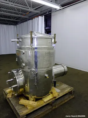 Used WESTFALIA BKA35-86-076 Disc Batch Centrifuges Illinois US | Aaron Equipment #84674