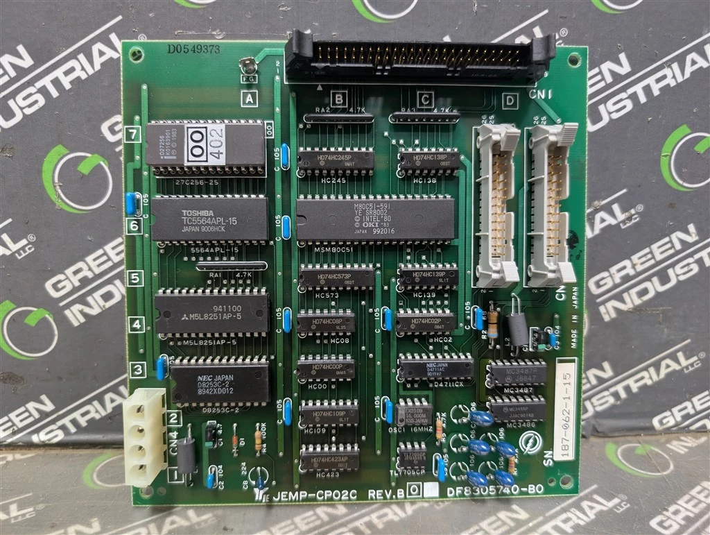 Yaskawa JEMP-CP02C Motionpack Teach Pendant Control Board DF8305740-B0 Used