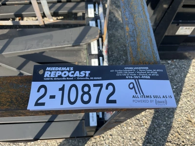 Used AGT SAII100 SKID STEER FORK ATTACHMENT Pallet Forks Michigan US | Miedema Asset Management Group #1341208
