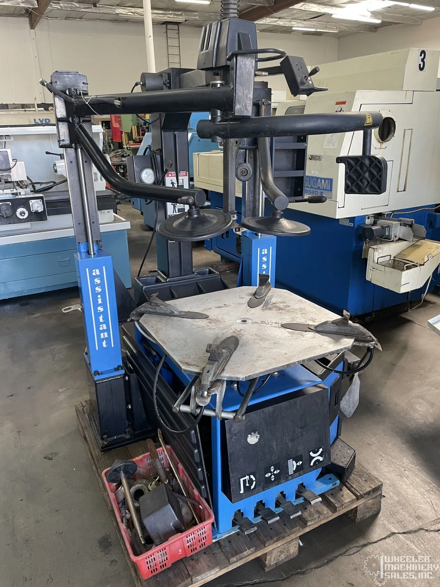 26" IMPORT Tire Changer with Double Assist #8189 #1