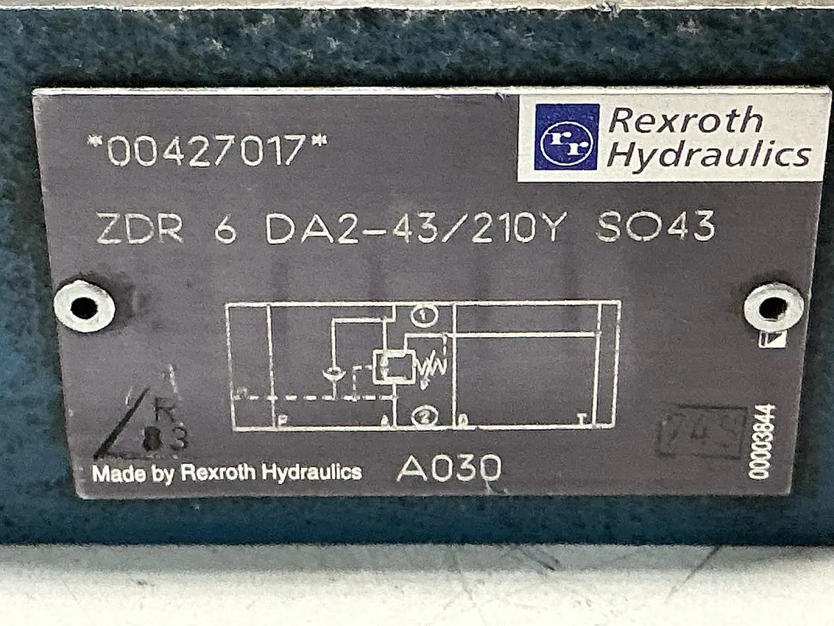 USED REXROTH ZDR6DA2-43/210Y SO43