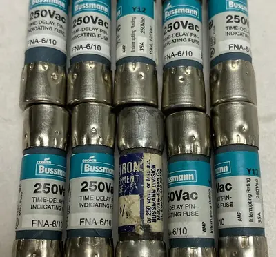 New | in-Stock BUSSMANN FNA-6/10 Miscellaneous Equipment (Electrical & Power) Ohio US | Surplus Asset Holdings #1233969