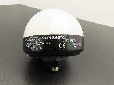 Banner K90PLRGB7Q LED RGB Indicator 7-Color K90 Pro Series 12-30VDC 5-Pin M12