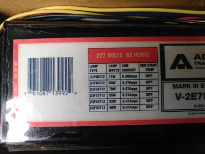 NEW Advance V2E75STP