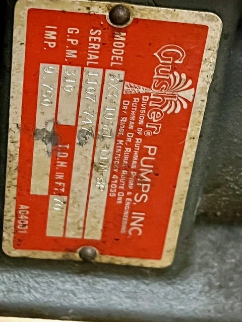 Used Gusher Pump 7550 Pumps Minnesota US | Peak Machinery, Inc. #285162