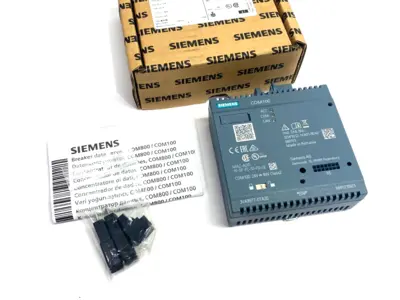 USED SIEMENS SENTRON COM100 BREAKER DATA SERVER MODULE