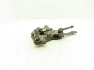 Ridgid 500B Bolt Die Head 1/4-1" with 3/8"-16 UNC Dies E-671 Handle