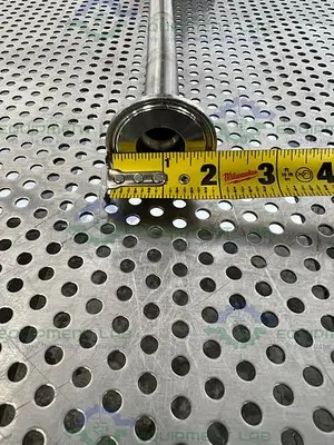 USED 2 ITT PURE-FLO A208 DIAPHRAGM VALVES 90PSI W/ 3/4" AND 1" SANITARY FITTINGS