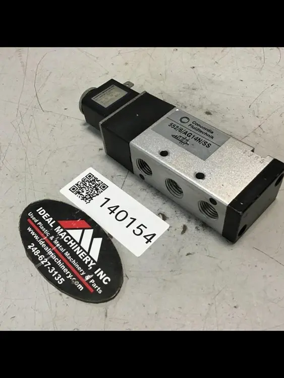 Used CONCORDIA FLUIDTECHNIK 552/6/AG14N/SS Valves/Fittings Michigan US | Ideal Machinery #794870