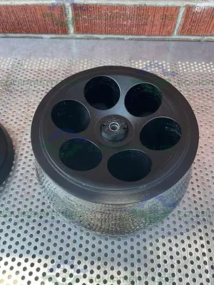 USED KOMP SPIN KA-14.250 FIXED ANGLE CARBON FIBER ROTOR 6X250ML,  14,000 RPM