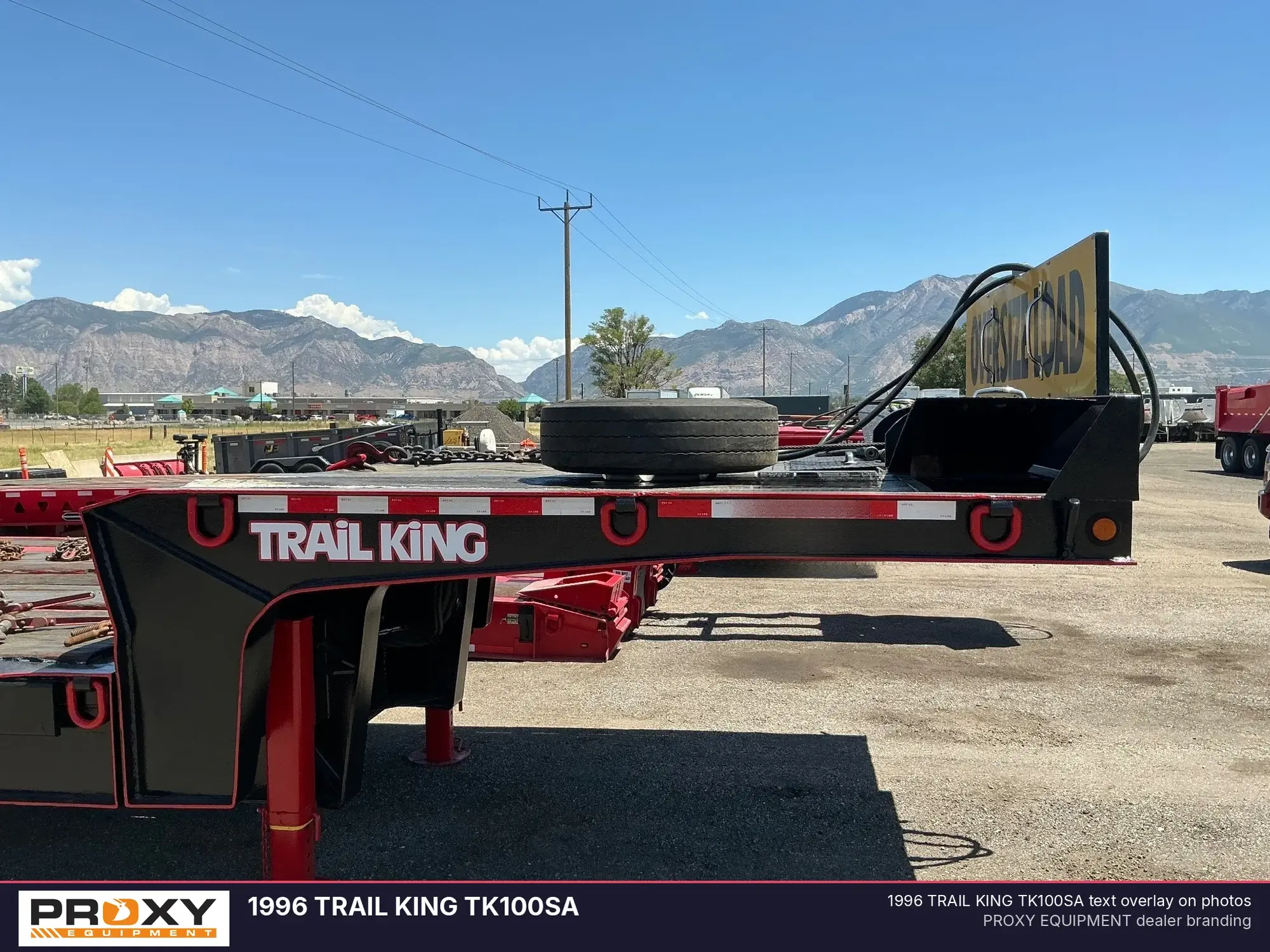 Used 1996 TRAIL KING TK100SA Flatbed Trailers Utah US | Proxy Equipment #1388919
