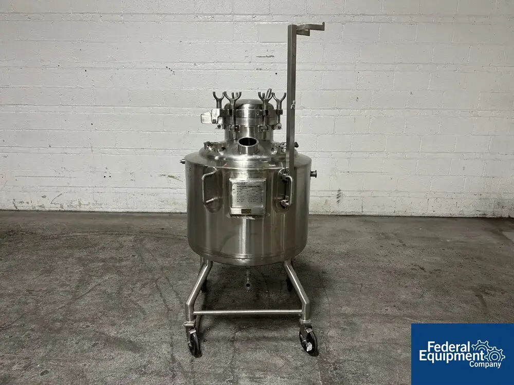 USED Northland 40 Gal Northland Jacketed Receiver Tank, 316 S/S, 55/70#