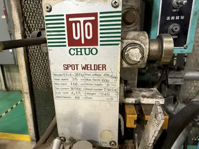 35 KVA UTO CHUO SPOT WELDER