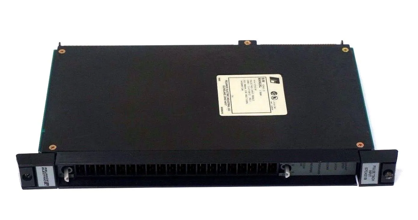 RELIANCE ELECTRIC 57421-3 PULSETACH INPUT MODULE J-3680, 57C421B