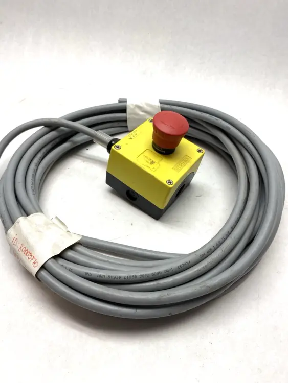 Used SIEMENS 3SU1801-0NZ00 E-STOP WITH 15M CABLE Cable & Wire | Maverick Industrial Sales #1106247