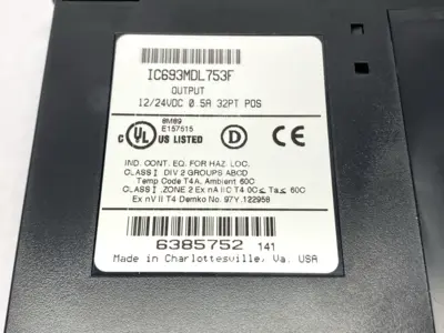 USED GE FANUC LOGIC OUTPUT MODULE 32-POINT 12/24VDC