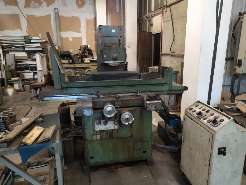 ZMM Surface Grinder, in good working condition, visible under power