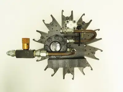 Makino 10-Position CNC Hydraulic Rotary Tool Changer HSK63 CAT40