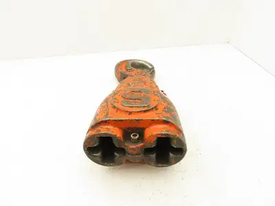CM Lodestar XL 6 Ton Lower Hook Block Double Reeved Chain Latchlok Orange