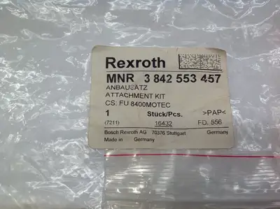 USED BOSCH REXROTH ATTACHMENT KIT FU 8400 MOTEC