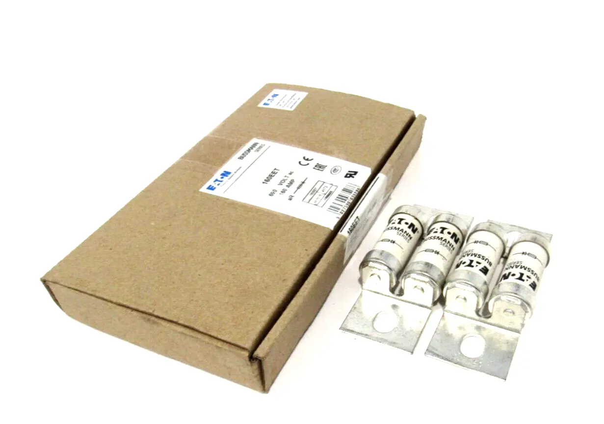 BOX OF 2 NEW EATON 160EET FUSES