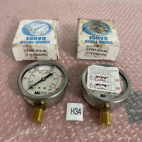 NEW Weiss Instruments LF251-015-4L