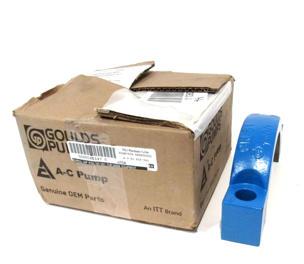 NEW GOULDS PUMP R100-205 1001 BEARING CAP R1002051001