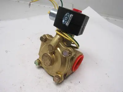 Asco EFHC8210G8 1-1/4" Red Hat Explosion Proof Solenoid Valve 250VDC 24.6W