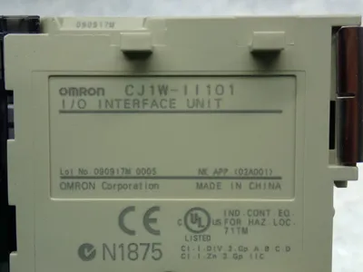 Used OMRON CJ1WII101 Interface Monitors | HGR 24 #752955