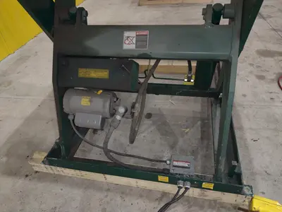 3500 LB X 60" X 48" SOUTHWORTH MODEL #LS4-36 HYDRAULIC SCISSOR LIFT TABLE, 110V SINGLE PHASE: STOCK #20928