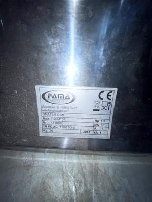 72-0375 Fama FGSM107 Grater
