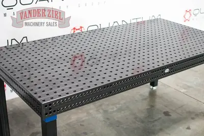 Siegmund 47" x 94" (1200x2400x100mm) Welding Table with Plasma Nitration, 1/2" Series (System 16), Model 4-160030.X7 - NEW