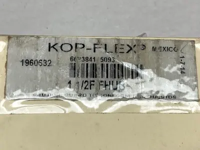 New | in-Stock KOP-FLEX 1-1/2F FHUB Conveyor Parts Ohio US | Surplus Asset Holdings #1242082