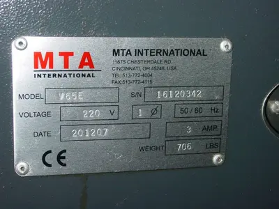 USED 2012 MTA Tracer V-65E