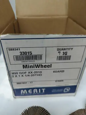 New | in-Stock MERIT 33015 Grinding Wheels Ohio US | Surplus Asset Holdings #1246937