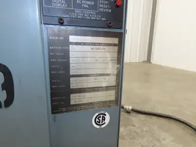 Hobart 725C324 Forklift Battery Accu-Charger 48V 601-725Ah 145A 208/240/480V 3Ph