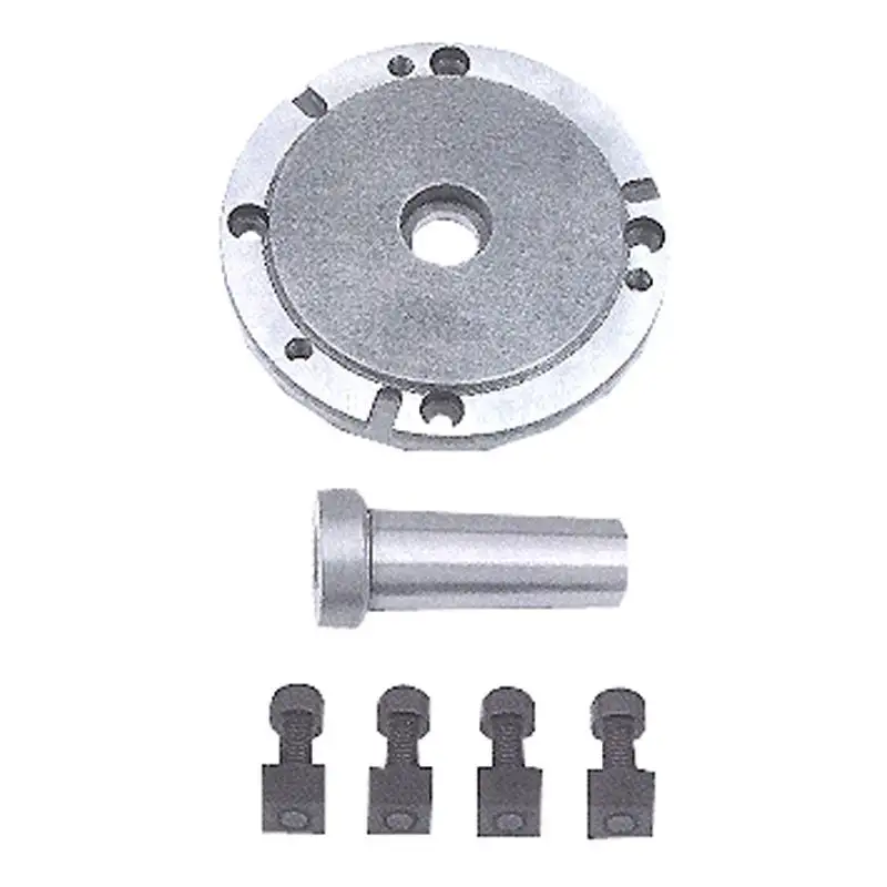 Bison Fully Machined Base Plate for 10" Set-Tru Chucks for Rotary Tables