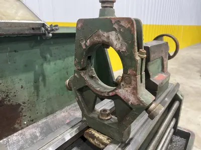 13" X 40" ENCO MODEL #1340 GAP BED ENGINE LATHE, 1.375" HOLE: STOCK #20717