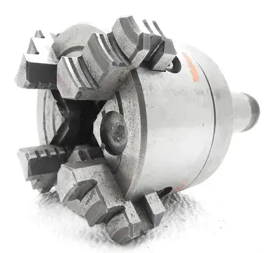 3 IN - 4 JAW LATHE CHUCK W/ 5C COLLET MOUNT